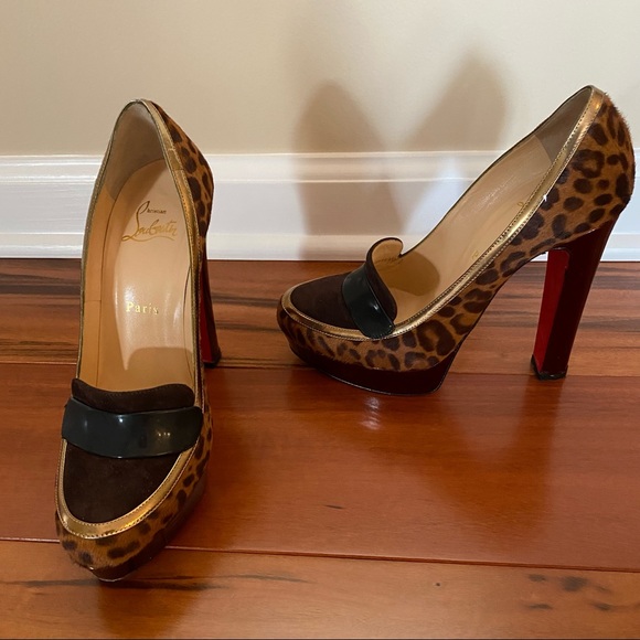Christian Louboutin Pony Leopard Pumps - Picture 6 of 13